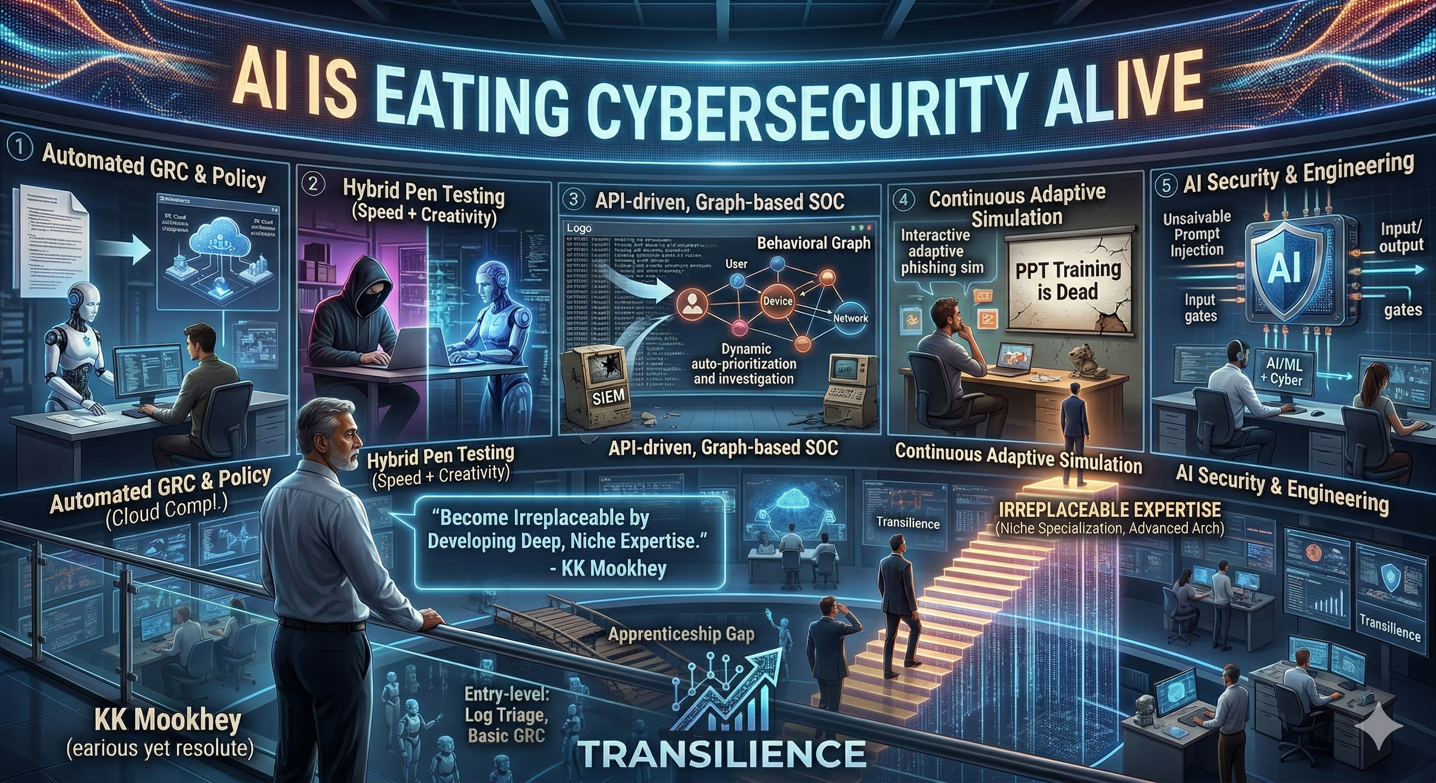 AI Is Eating Cybersecurity Alive. Here's What That Actually Looks Like.