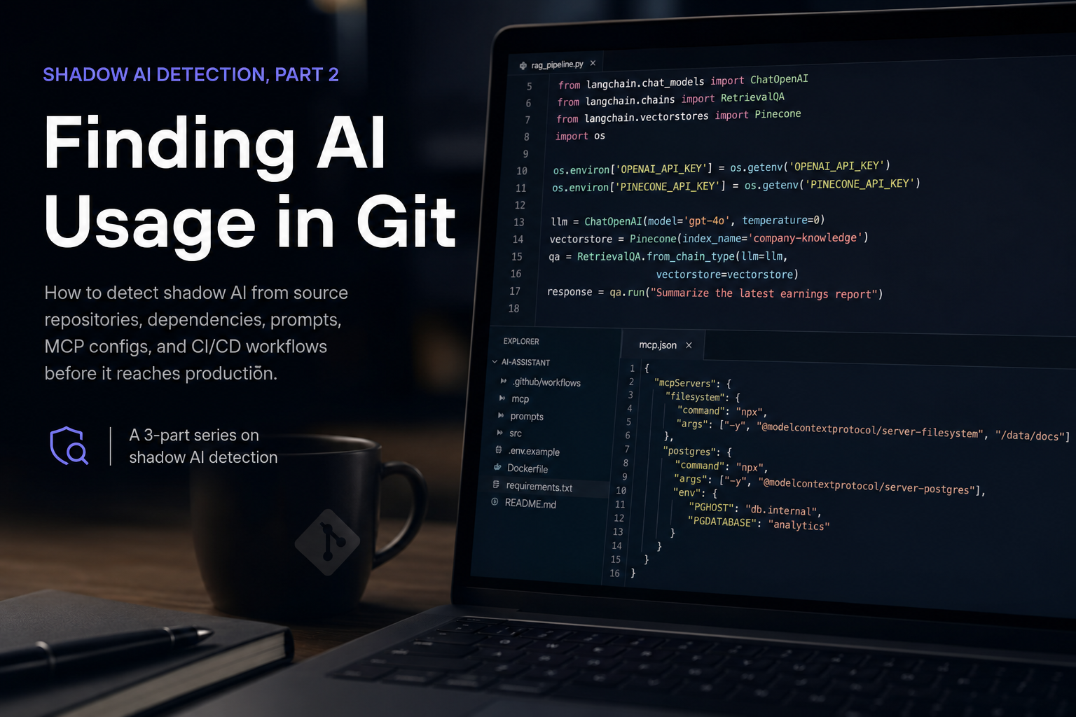 Shadow AI Detection, Part 2: Finding AI Usage in Git